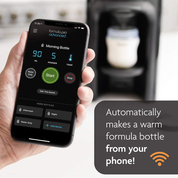 EN Baby Brezza FPA Wifi mobile app with automatic function banner - product thumbnail