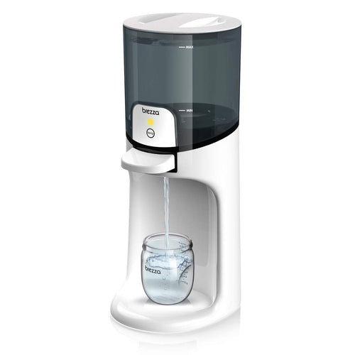 EN Baby Brezza Instant Water Warmer dispensing water in a bottle - product thumbnail