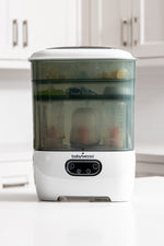 Baby Brezza Sterilizer Dryer Advanced (White) on kitchen countertop - product thumbnail