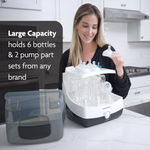 EN Baby Brezza Superfast sterilizer dryer with large capacity banner - product thumbnail