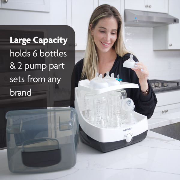 EN Baby Brezza Superfast sterilizer dryer with large capacity banner - product thumbnail