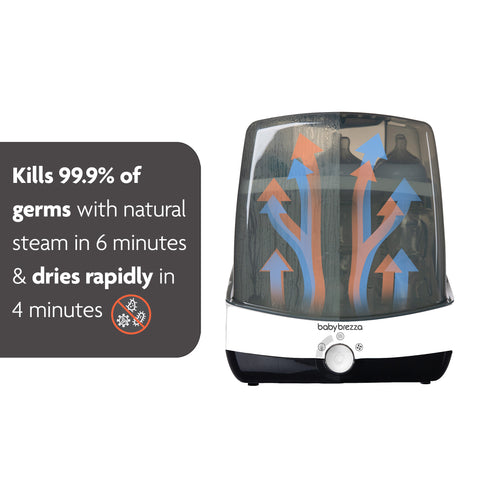 EN Baby Brezza Superfast sterilizer dryer kills 99% of germs and rapidly dries - product thumbnail