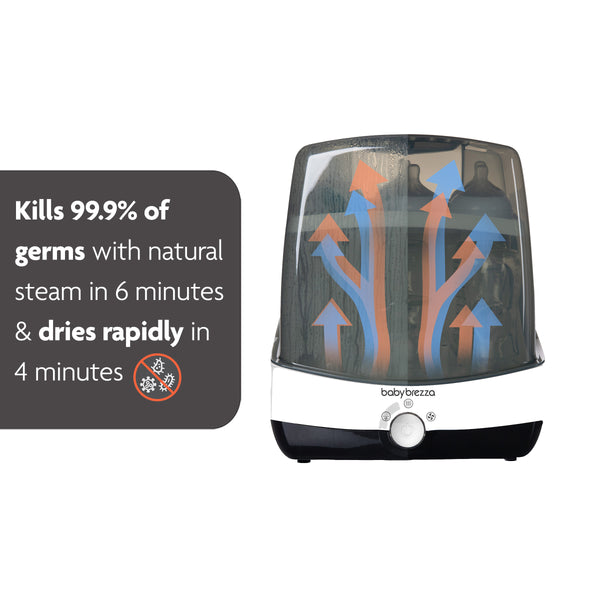 EN Baby Brezza Superfast sterilizer dryer kills 99% of germs and rapidly dries - product thumbnail