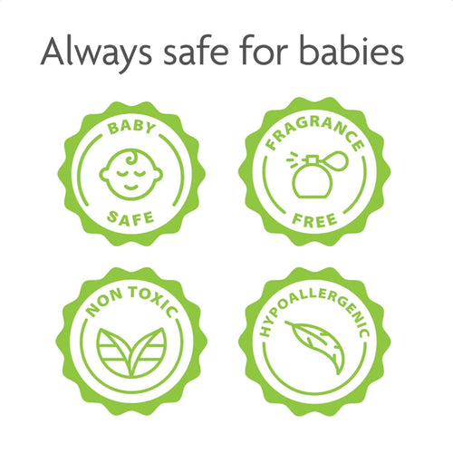 EN Baby Brezza descaling tablets safety stickers - product thumbnail