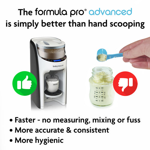 EN Side view Formula Pro Advance comparing features - product thumbnail