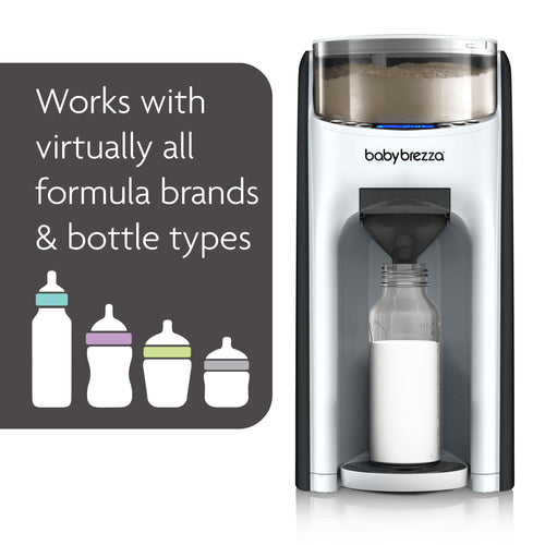 EN Front view Formula Pro Advance with features of bottle types - product thumbnail
