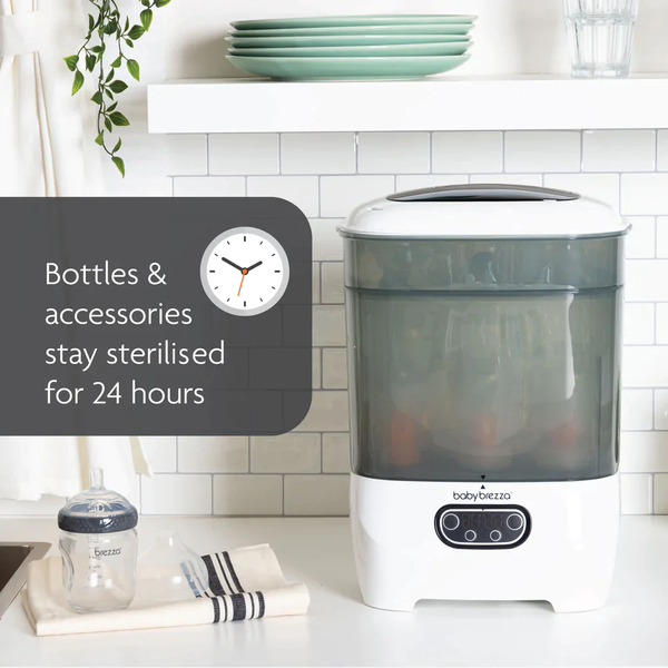 EN Baby Brezza Sterilizer Dryer with 24 hours sterilization banner - product thumbnail
