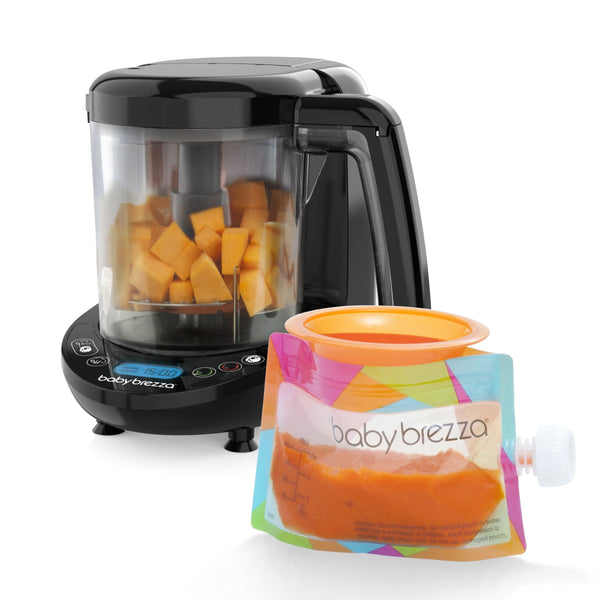 One Step™ Baby Food Maker Deluxe: Steamer & Blender for Homemade