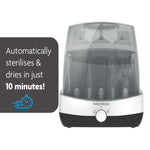 Superfast Baby Bottle Sterilizer and Dryer - Sterilizes & Dries in 10 Minutes - product thumbnail