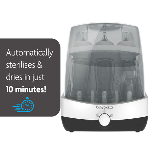 Superfast Baby Bottle Sterilizer and Dryer - Sterilizes & Dries in 10 Minutes - product thumbnail