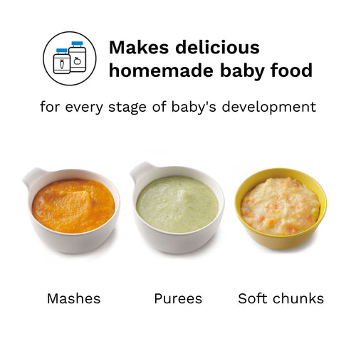 One Step™ Baby Food Maker Deluxe: Steamer & Blender for Homemade Baby Food - product thumbnail