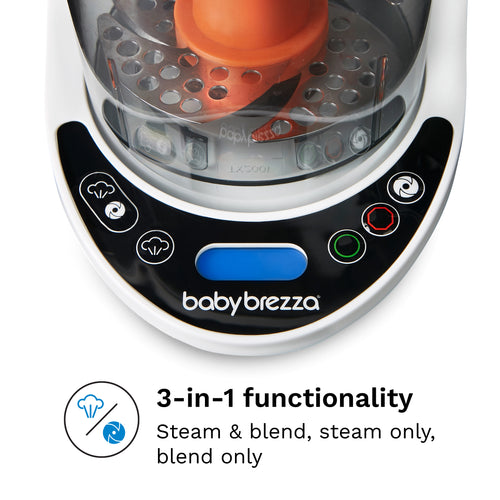 One Step™ Baby Food Maker Deluxe: Steamer & Blender for Homemade Baby Food - product thumbnail