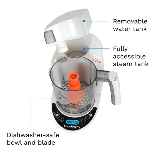 One Step™ Baby Food Maker Deluxe: Steamer & Blender for Homemade Baby Food - product thumbnail