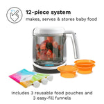 One Step™ Baby Food Maker Deluxe: Steamer & Blender for Homemade Baby Food - product thumbnail