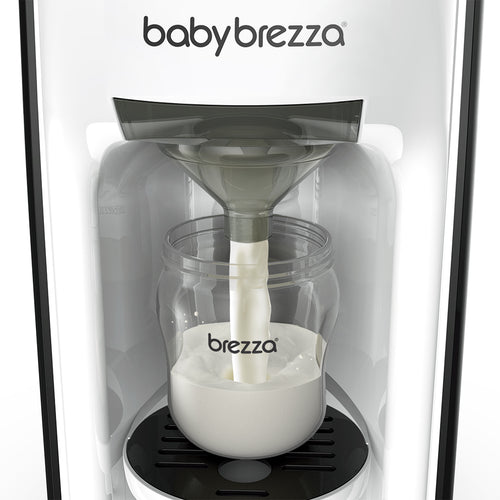 Baby Brezza FPA dispensing formula into a bottle  - product thumbnail