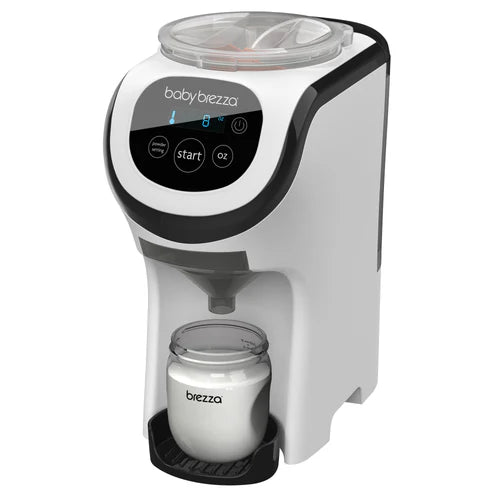 Baby Brezza Formula Pro Mini dispensing a bottle - product thumbnail