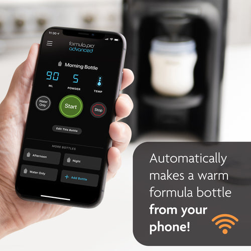 Baby Brezza FPA Wifi mobile app with automatic function banner - product thumbnail