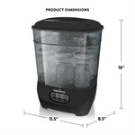 Baby Brezza SDA Premium Black with product dimensions: 11.5" x 8.5" x 16" - product thumbnail