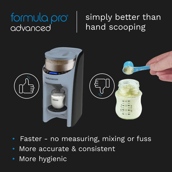 موزع حليب الأطفال Formula Pro Advanced – لون سليت (رمادي غامق) - product thumbnail