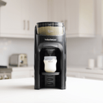 Front view of Formula Pro Advanced: Premium Black on Table with Kitchen Background - product thumbnail
