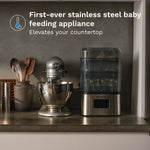 SuperQuick™ Baby Bottle Sterilizer and Dryer Stainless Steel - Sterilizes & Dries in just 10 Minutes - product thumbnail