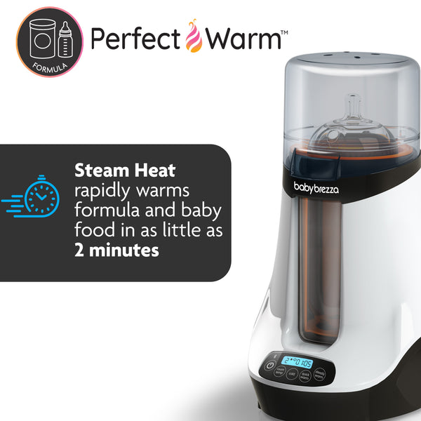 Smart and Safe Bottle warmer with rapid steaming in 2 minutes banner - product thumbnail