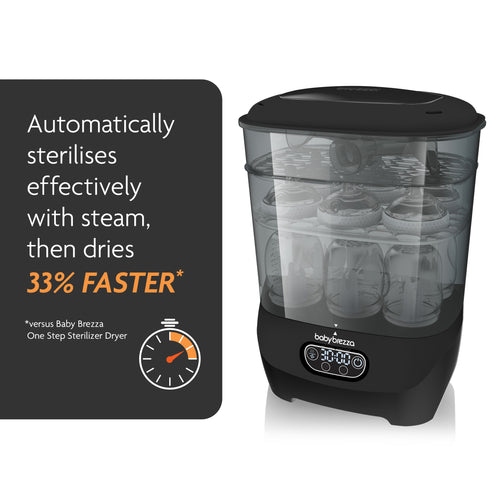 Baby Brezza SDA Premium Black with 33% Faster function banner - product thumbnail