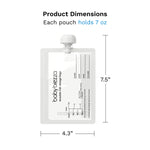 Reusable Breastmilk Storage Bags, 10 Pack, Includes Filling Funnel - product thumbnail