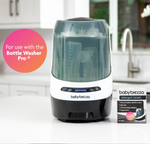 Baby Brezza Descaling Tablets Bundle on kitchen counter with Bottle Washer Pro - product thumbnail